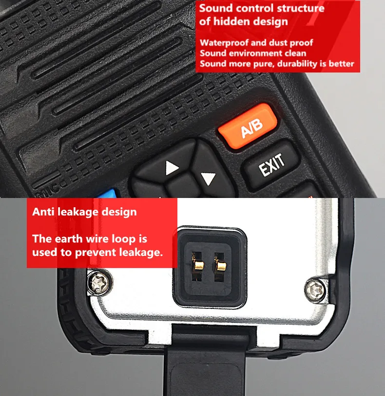 Цветной дисплей Walkie Talkie радио Comunicador Профессиональный 136-174/400-520 МГц 128 каналов UHF \ VHF