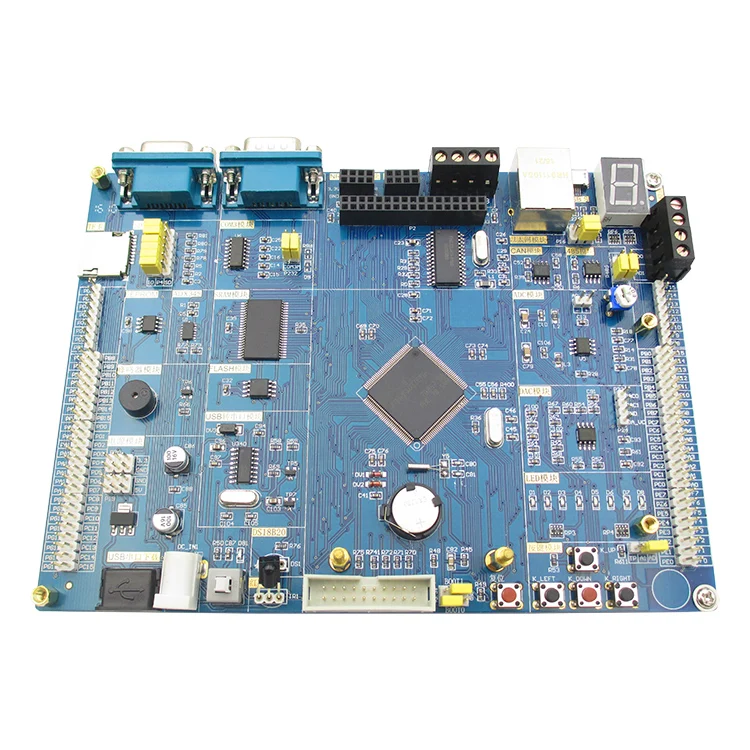 Макетная плата STM32 позолоченная версия основная макетная STM32F103ZET6 + сенсорный экран 2 8 дюйма|Аксессуары для
