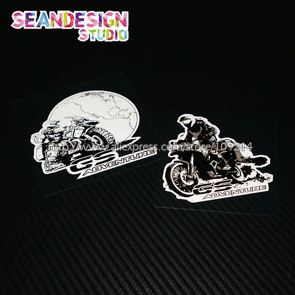 

For BMW GS Adventure F700GS F800GS F850GS R1200GS R1250GS ADV motorcycle motorbike Decals Waterproof Sticker 22