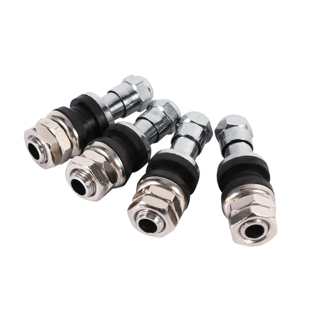 4PCS/Set Car Auto Tubeless Wheel Tire Valve Stem Metal Bolt In High Pressure Flush Mount Rear | Автомобили и мотоциклы