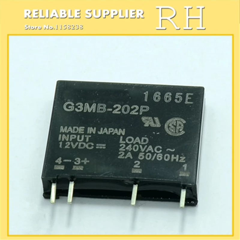 10 шт./лот твердотельные реле G3MB-202P 5 В 12 24 постоянного тока 2A DC Управление Связь |