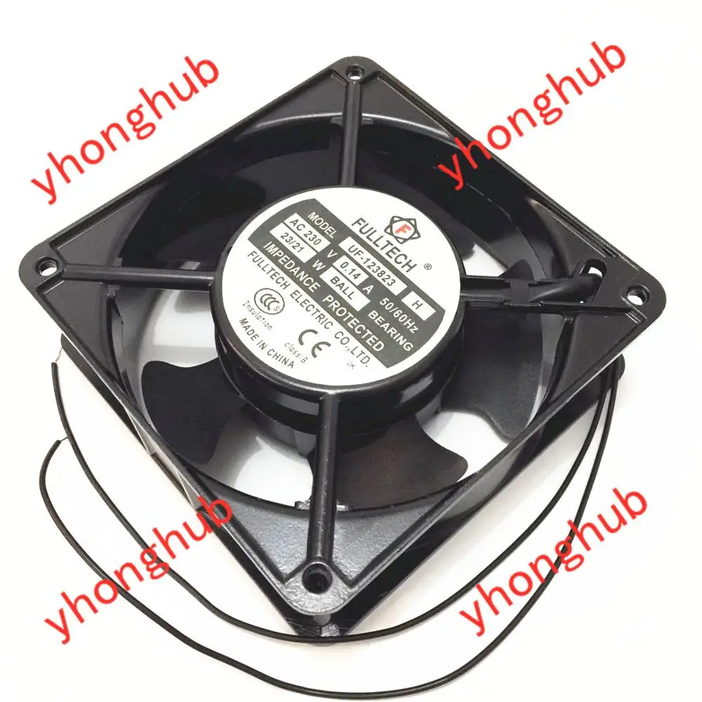 FULLTECH UF 123823 DC 230V 0.14A 120x120x25 мм вентилятор охлаждения сервера|cooling fan|cooling fan 80mmserver |