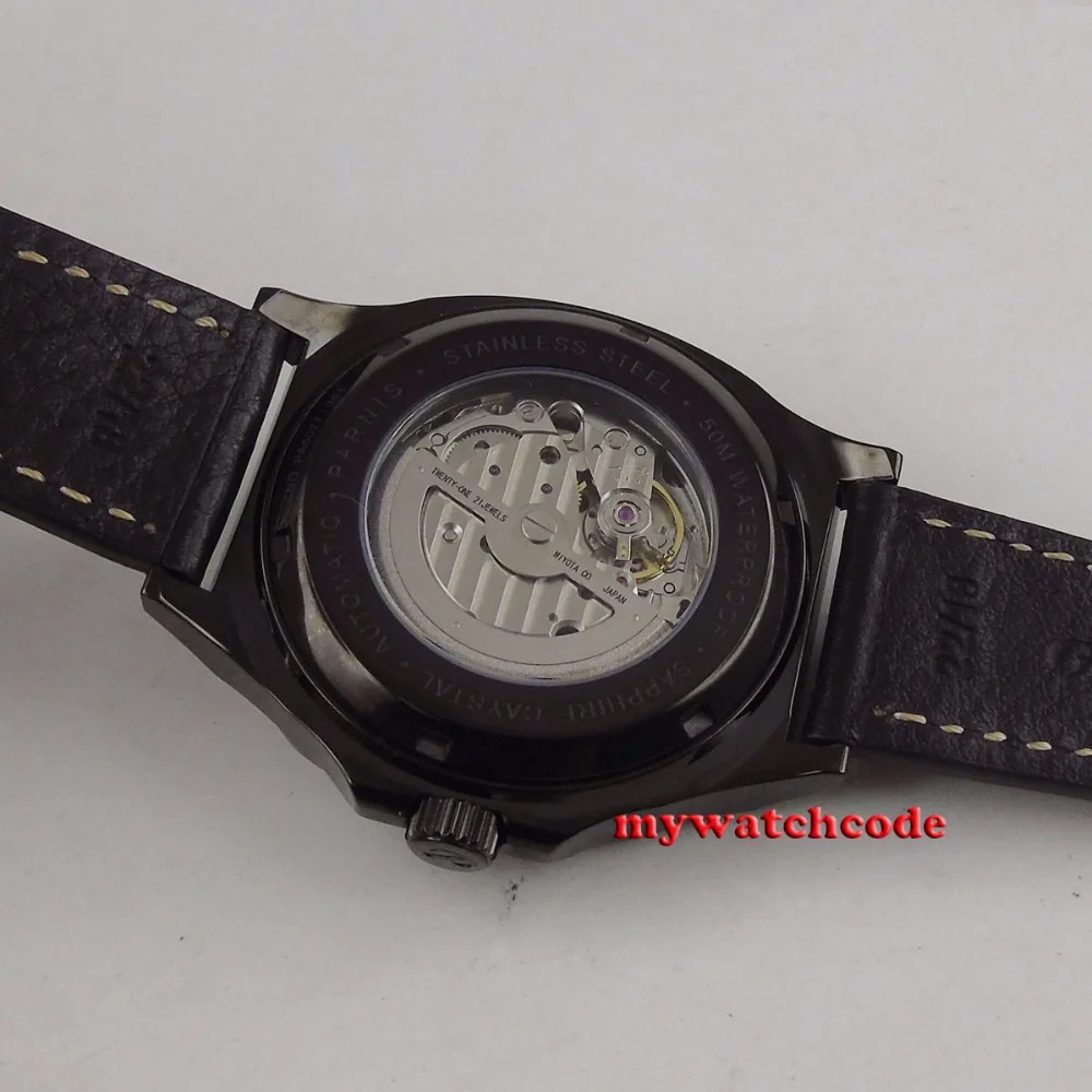 Мужские часы с автоматическим механизмом 44 мм|Мужские механические часы| |