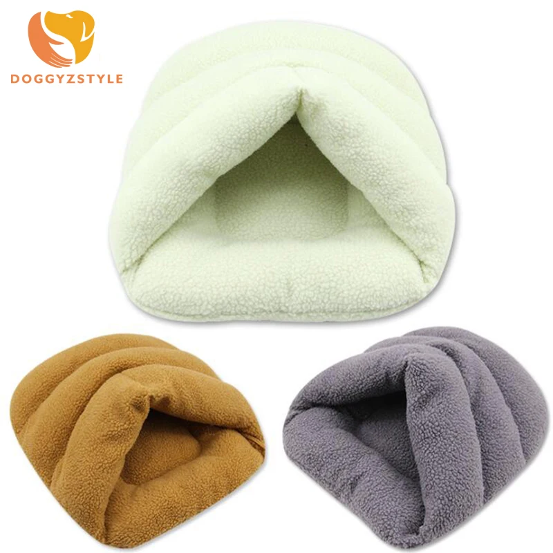 Домашний домик в форме тапочек удобный спальный мешок для кошек теплая кровать