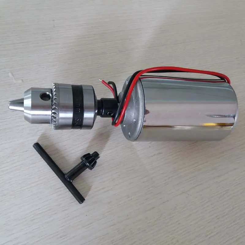 200 Вт двигатель шпинделя постоянного тока, DC12-48V 12000 об/мин, Гравировальный фрезерный шлифовальный с воздушным охлаждением длинный рот затяжки 1,5 мм-10 мм мотор шпинделя