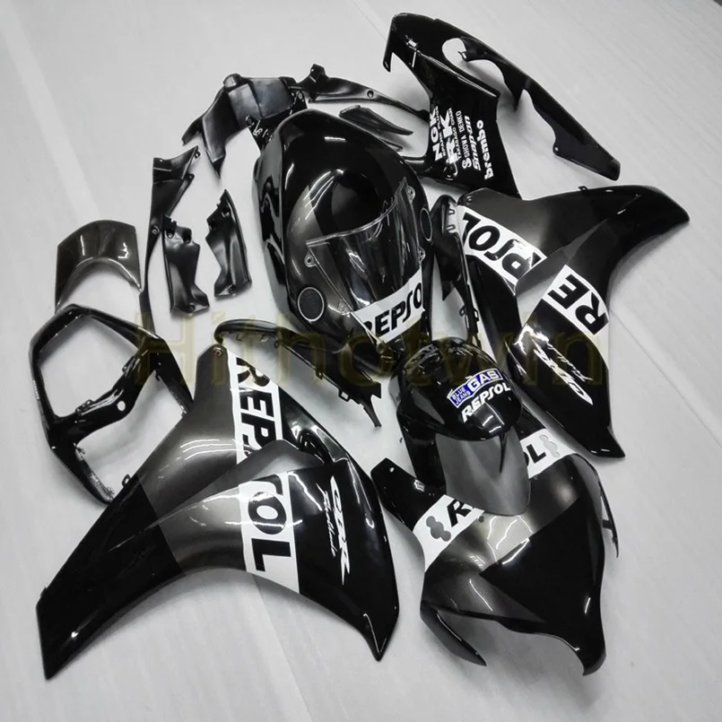 V Пользовательские мотоцикла на одно изделие для HONDA CBR1000RR 2008 2009 2010 2011 CBR 1000 RR Обтекатели+ болты+ литья под давлением цвет синий, черный; Большие размеры 34–43 M2 - Цвет: V
