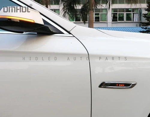 Бесплатная доставка 1 комплект для BMW 5 серия светодиодный боковой маркер с