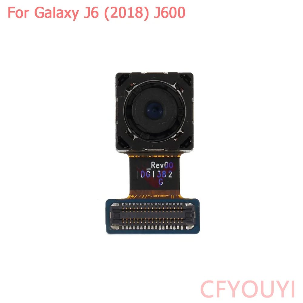 Для Samsung Galaxy J6 2018 J600F J600G J600DS Модуль задней большой камеры гибкий кабель запасная часть
