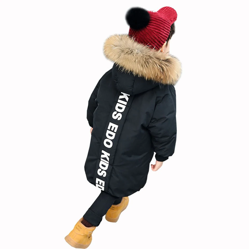 Детские пуховики и парки зимняя верхняя одежда для детей 3-12 лет Повседневная