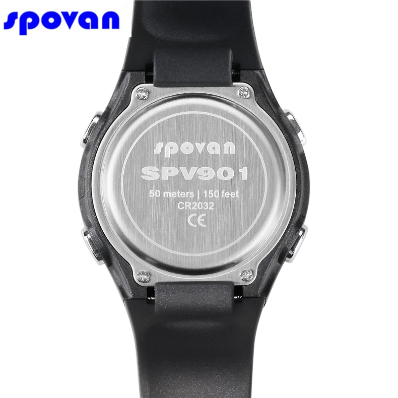 Спортивные часы SPOVAN мужские и женские водонепроницаемые с шагомером счетчиком