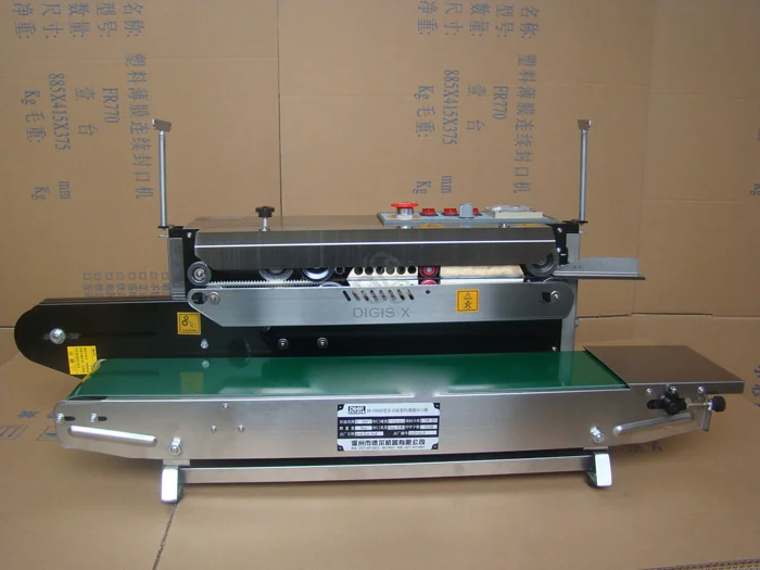 Автоматическая фильм запайки непрерывной новый вертикальный лежа 7 см-22 см