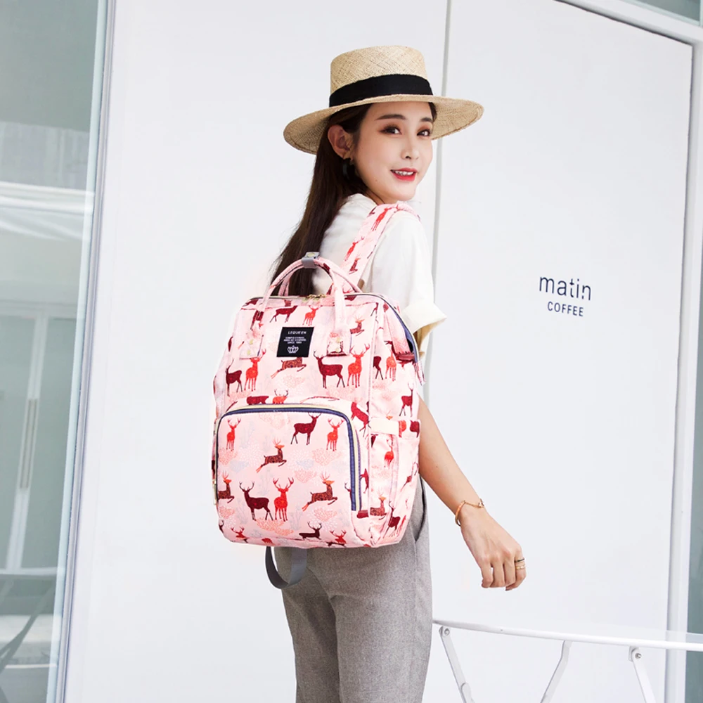 

Mummy Bag Diaper Bag Baby Care Large Capacity Mom Backpack Mummy Maternity Wet Bag Waterproof Baby Pregnant Bag