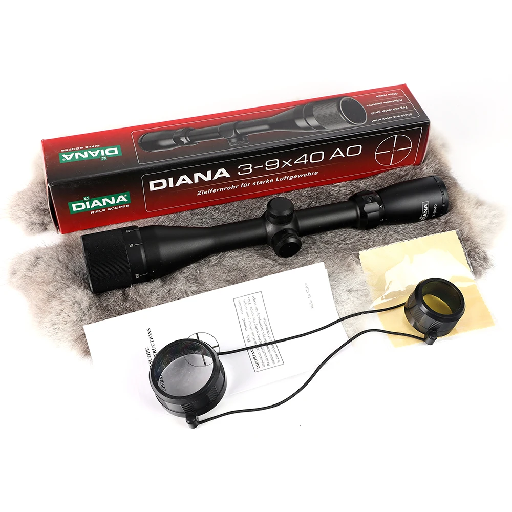 DIANA 3-9X40 AO прицелы для охоты одна трубка охотничий прицел оптический | Спорт и