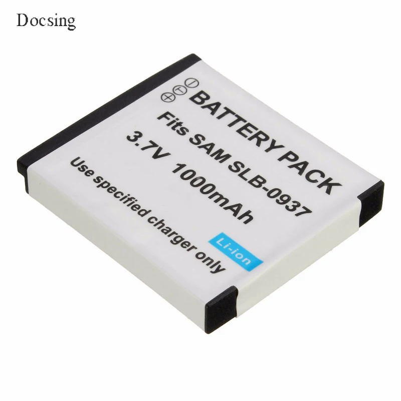 Doscing 1000 мА/ч, 3,7 V SLB-0937 Перезаряжаемые Камера Батарея для samsung ST10 SLB 0937 L730 L830 i8 NV33 NV4 CL5 CL50 PL10