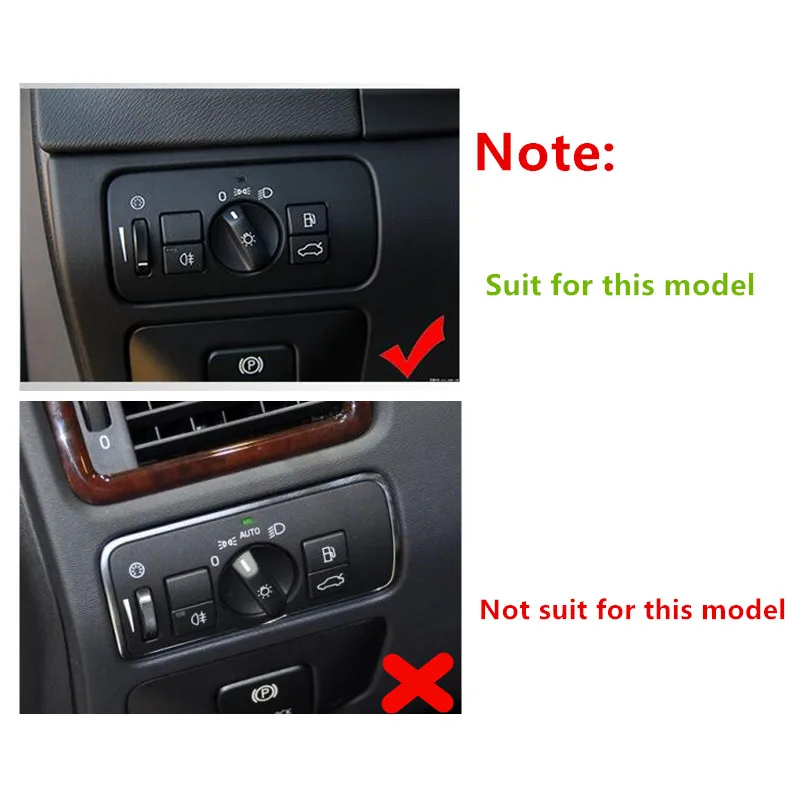 CNORICARC выключатель фар декоративный каркас из нержавеющей стали автомобильные