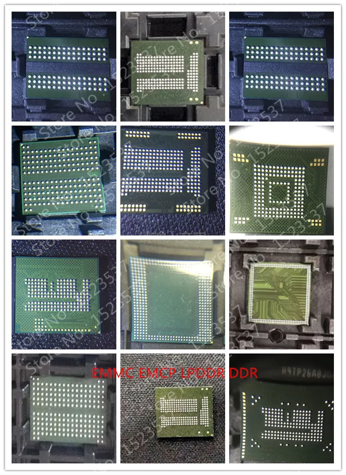 XINDAXI KMQ8X000SA B418 BGA221 EMCP 16 + 8 16GB|Запасные части| |