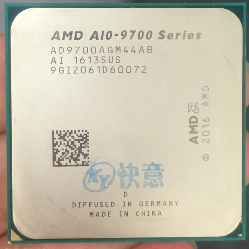 AMD A10 Series 9700 APU четырехъядерный процессор 100% рабочий настольный