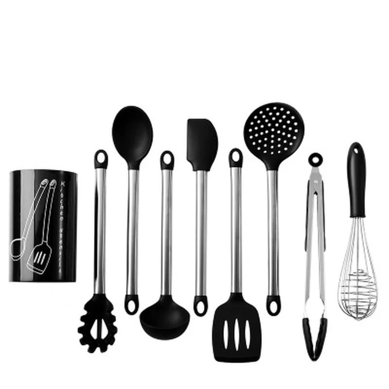 Кухонный набор 9 шт. силиконовая кухонная утварь ложка для приготовления супа