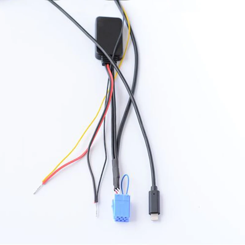 

Автомобильный радиоприемник Biurlink, модуль Bluetooth, 8-контактный разъем Grundig, аудио, Mp3, Aux, зарядный кабель для Benz Smart 450, iPhone 7, 8, X