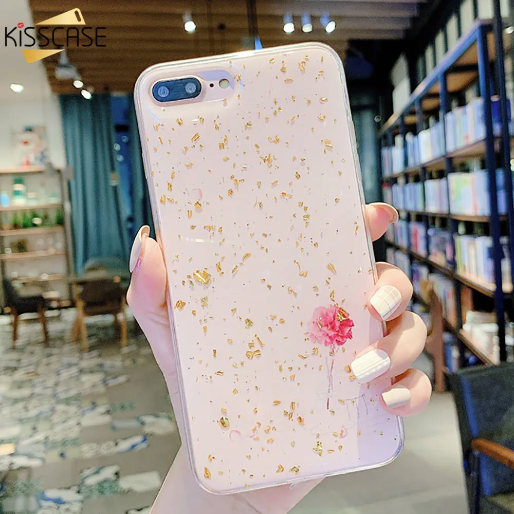 Прозрачный чехол с зыбучим песком для iPhone 7 8 X XS XR блестящий ручной работы 6 6S plus Max