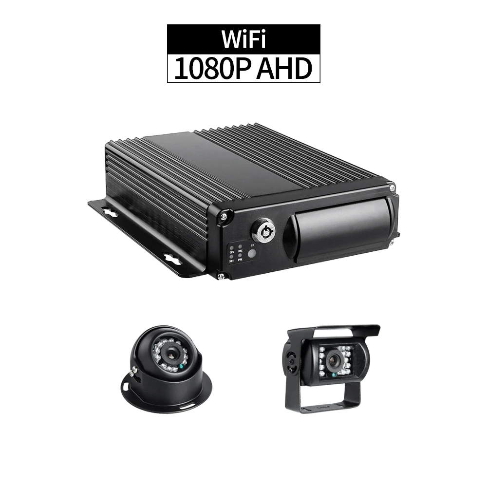 Wi Fi сеть 4CH sd карта Мобильный DVR ПК/телефон удаленный монитор g сенсор I/O