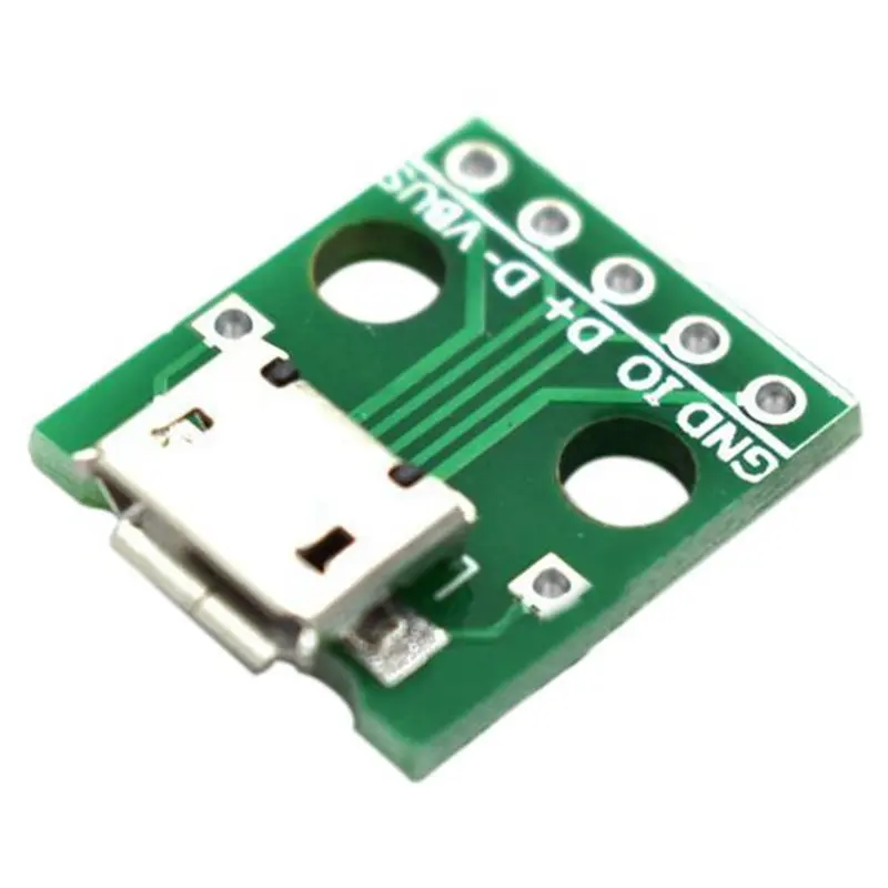 1 шт. Micro-USB для погружения femal B-type Micro-5p PTP плата адаптера 56*1 33*0 3 см | Обустройство