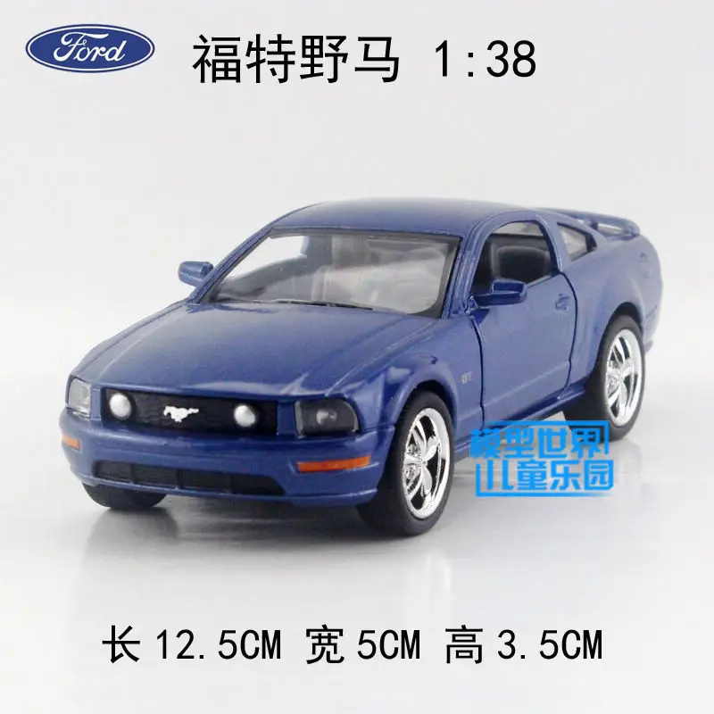 Модель высокого моделирования 1:36 игрушечные машинки из сплава Ford Mustang 2006 FORD GT