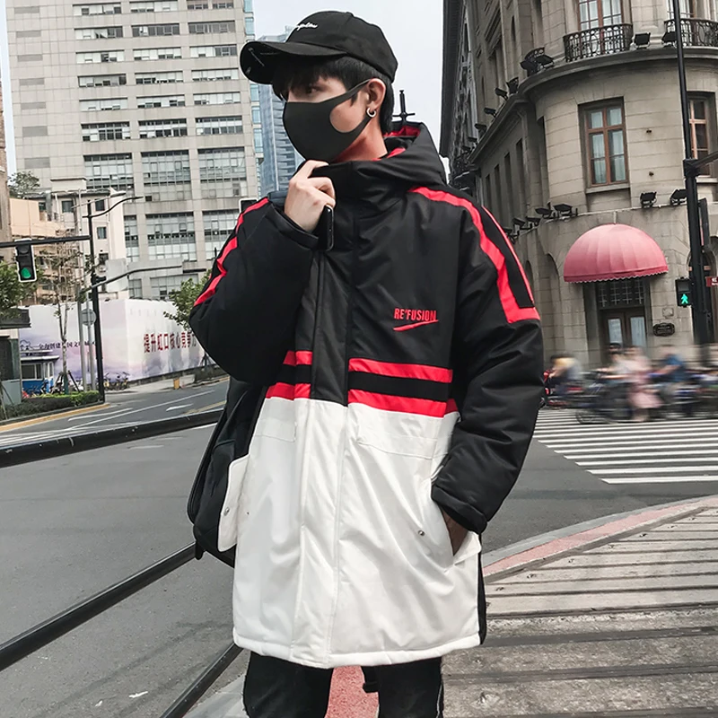 2018 парка мужские зимние куртки хлопок Chaquetas Hombre Parkas мужская повседневная верхняя