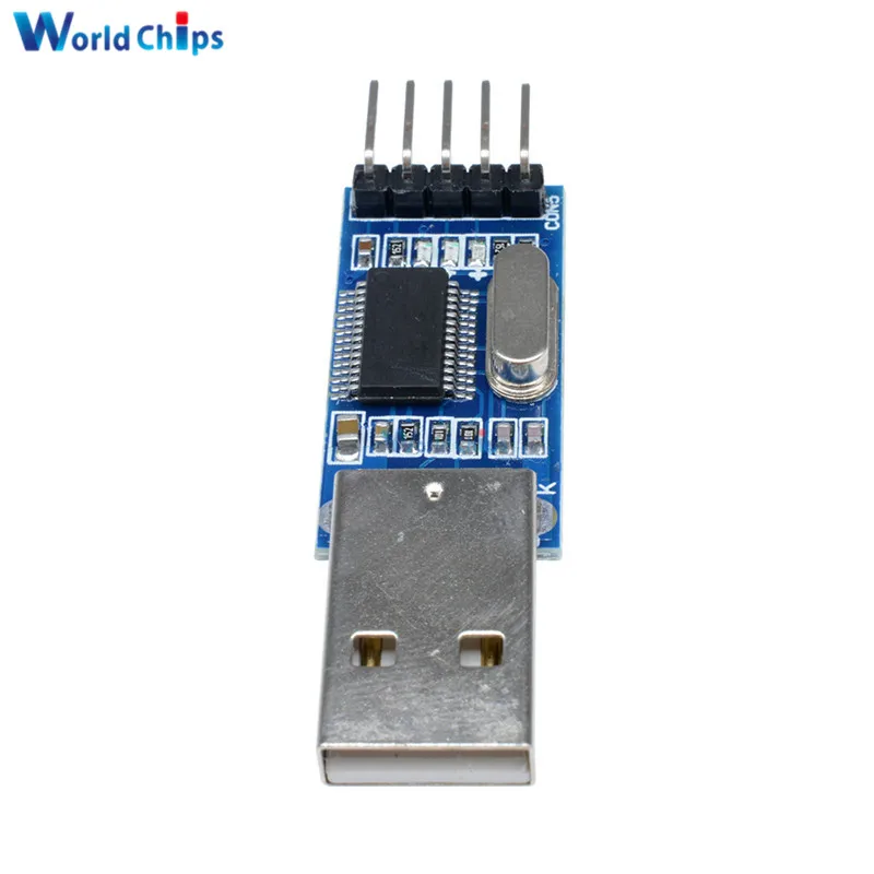 2 шт. адаптер для модуля USB фонаря PL2303HX автомобильный преобразователь