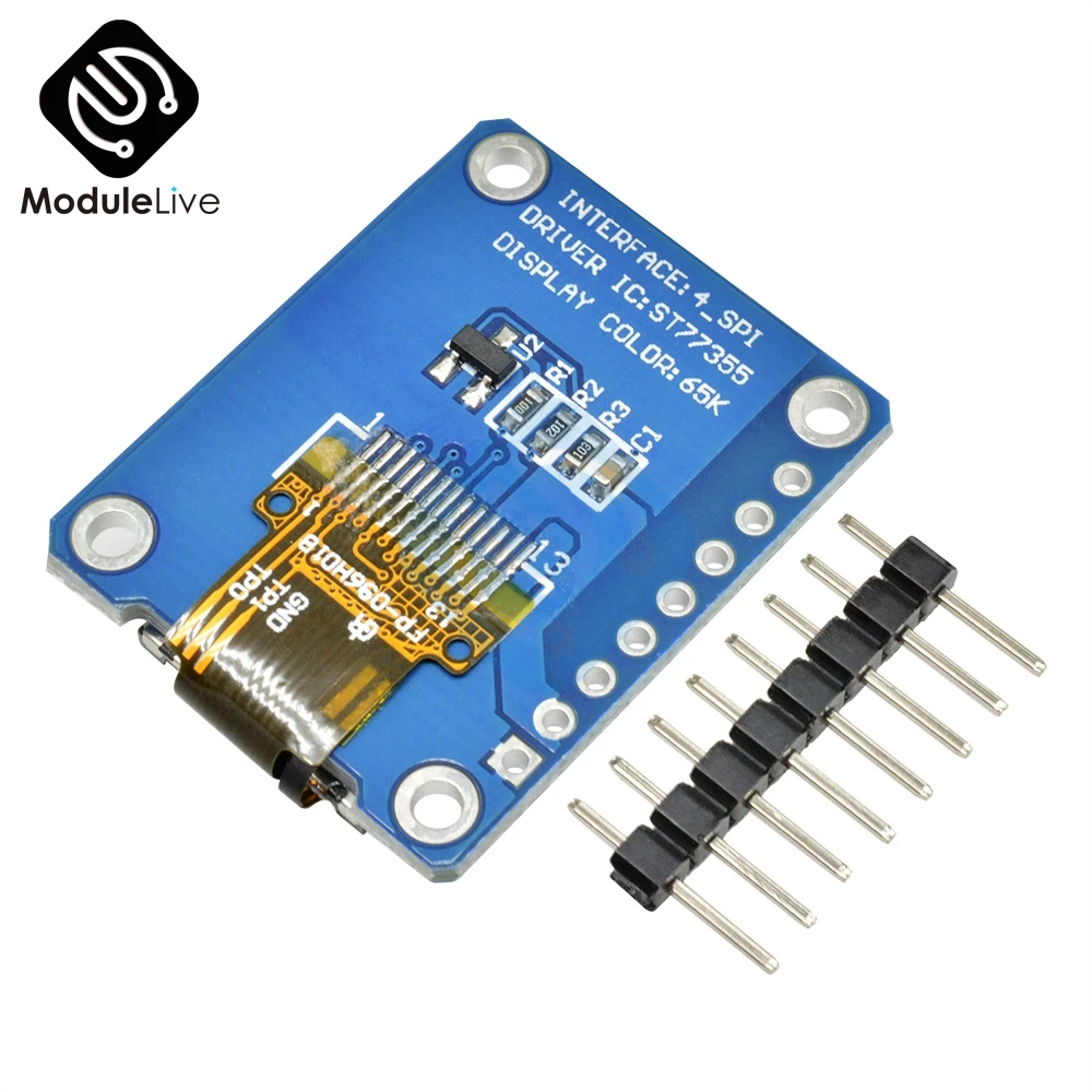 IPS 0 96 дюймов 'Ǝ контактный SPI HD полноцветный TFT Модуль ST7735 Привод IC 80*160 80x160 ЖК