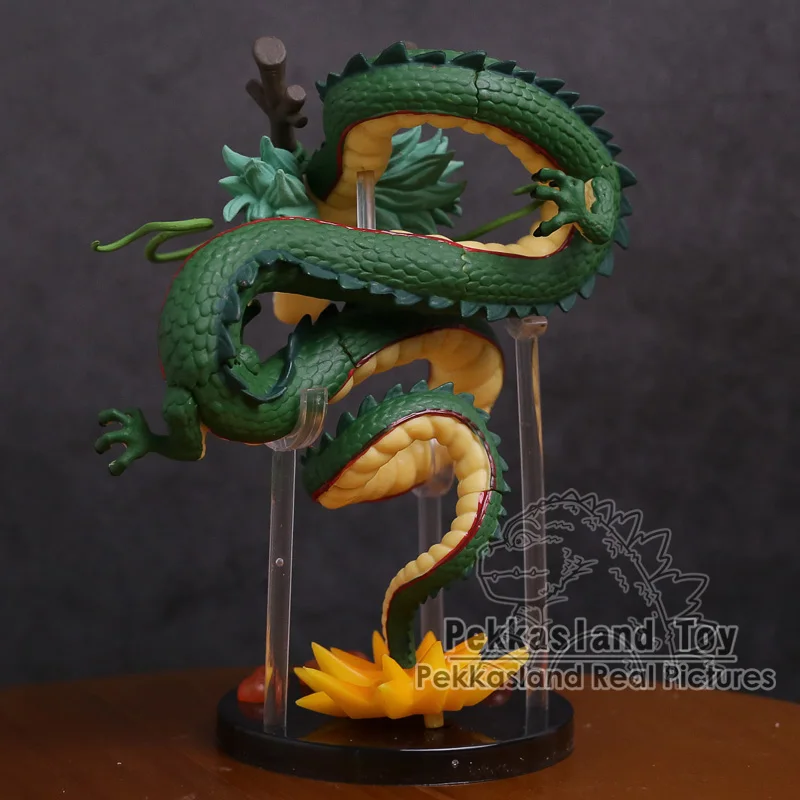 Dragon Ball Z Shenron+ Mountain подставкой+ 7 хрустальных шаров ПВХ Цифры Коллекционная модель игрушки