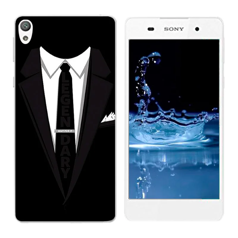 Мягкий чехол из ТПУ для Sony E5 чехлы телефона с принтом Xperia 5 0 &quot Чехол E F3311 F3313 |