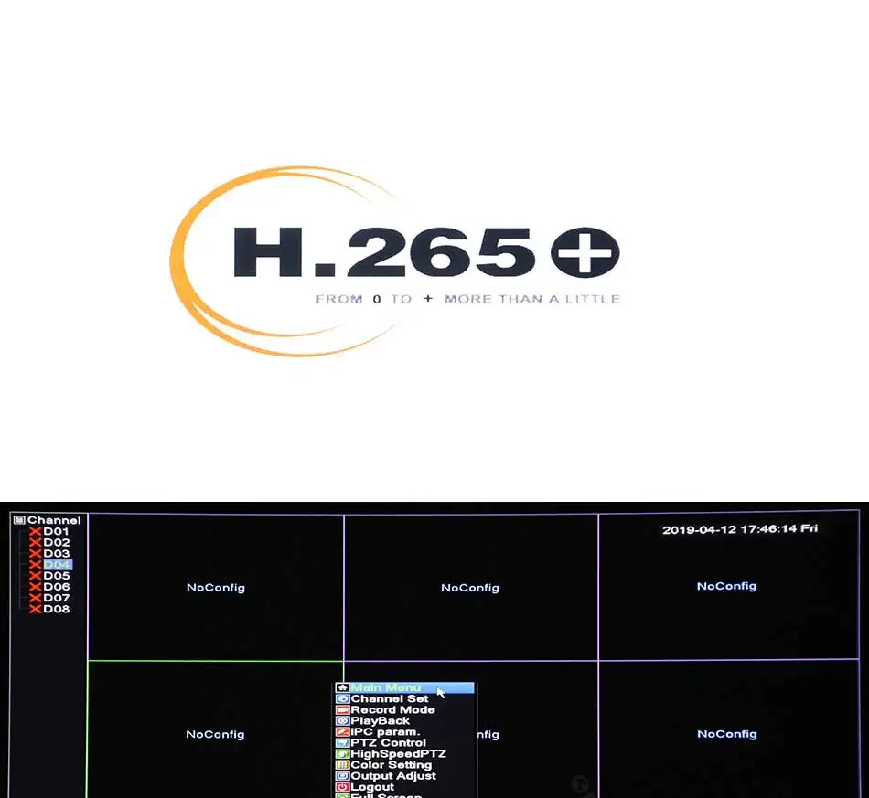 H.265+/H.264 8ch* 4.0MP/4ch* 5.0MP/8ch* 1080P сетевой видеорегистратор 1080 P/720 P ip-камера с SATA линией ONVIF CMS XMEYE
