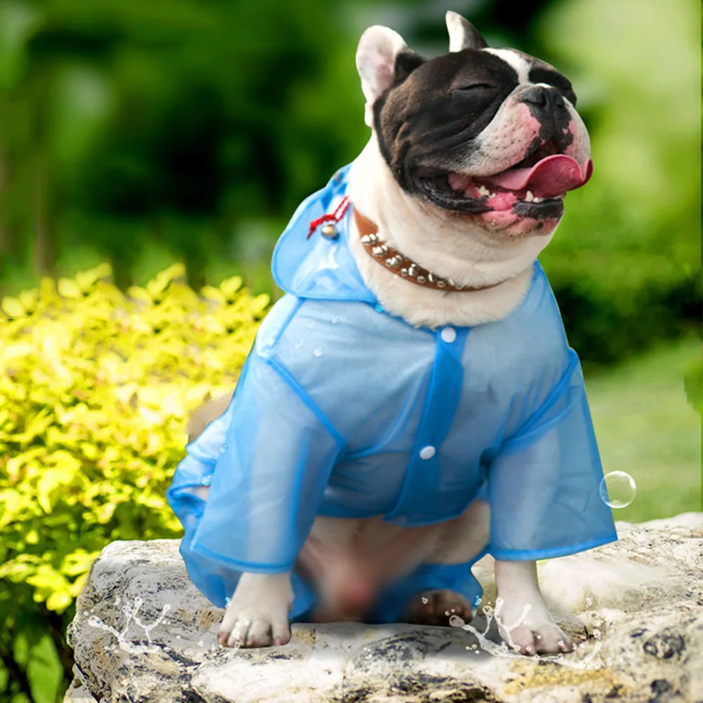 1 шт. дождевик для собак щенков водонепроницаемая питомцев кошек маленьких