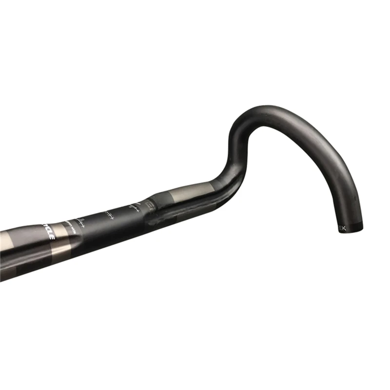 Руль велосипедный ультралегкий из углеродного волокна с изогнутой штангой |