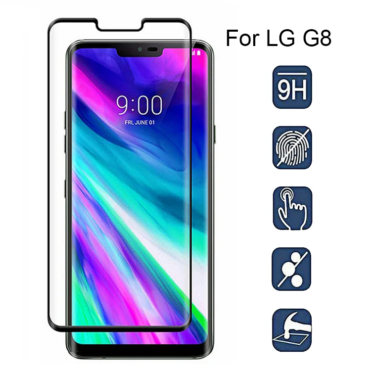Полноэкранная Защитная пленка для LG G8 ThinQ закаленное стекло G 8 LGG8 6 1 дюйма чехол