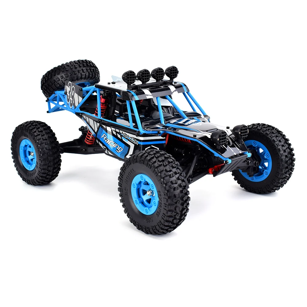 JJRC Q39 RC автомобиль 1:12 2 4G 4WD пустынный короткий грузовик RTR 35 км/ч быстрая скорость с