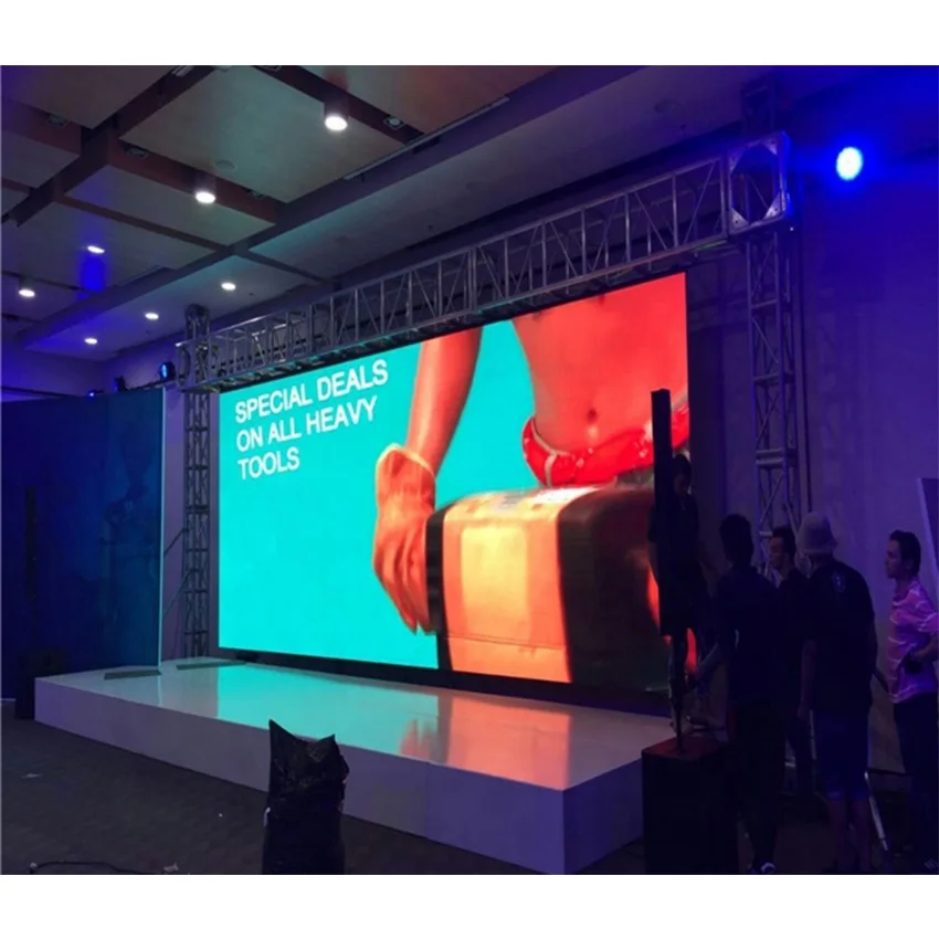 P6 Indoor Led Video Wall Rental Stage Led Display Screen Background Outdoor 576*576mm Led Panel With Nova Control System