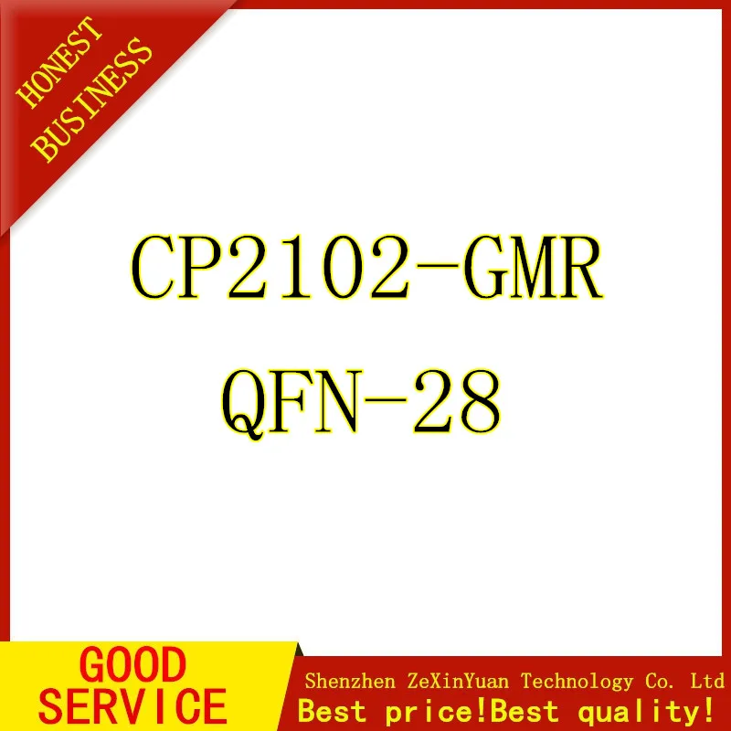 10 шт./лот Новый CP2102 GMR QFN 28 USB в UART мост контроллер|Аксессуары для батарей и ЗУ| |