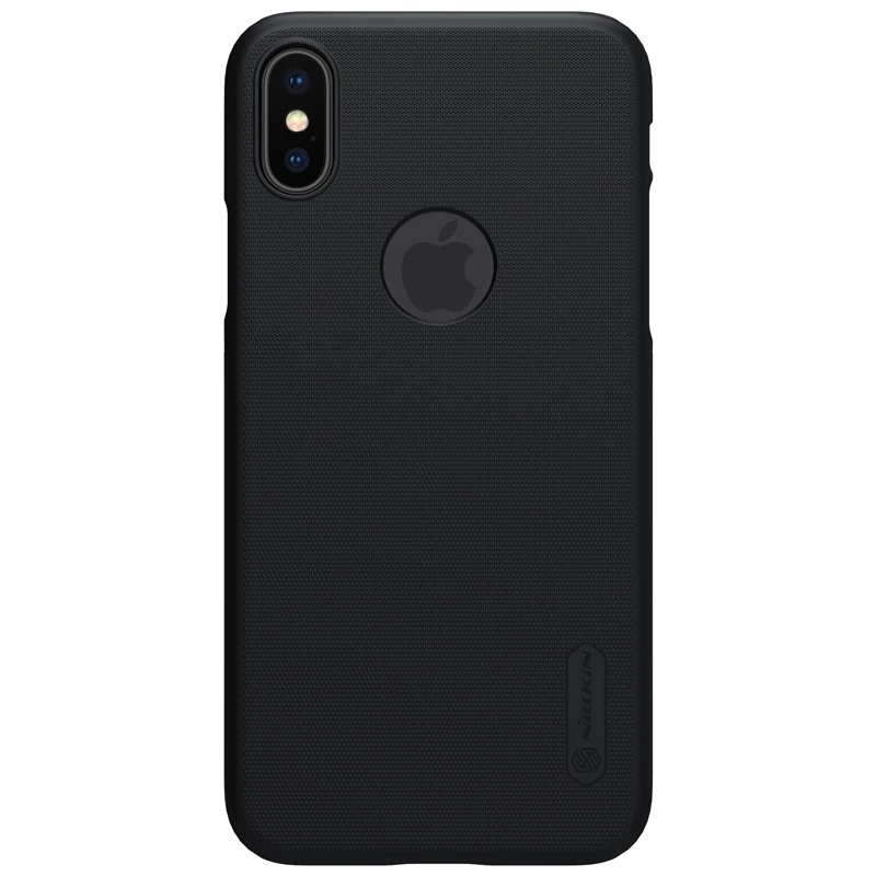 СПС Apple IPhone х чехол Nillkin Super Frosted Shield матовая задняя крышка iphone x iPhone х чехол+ защита экрана розничная пакет