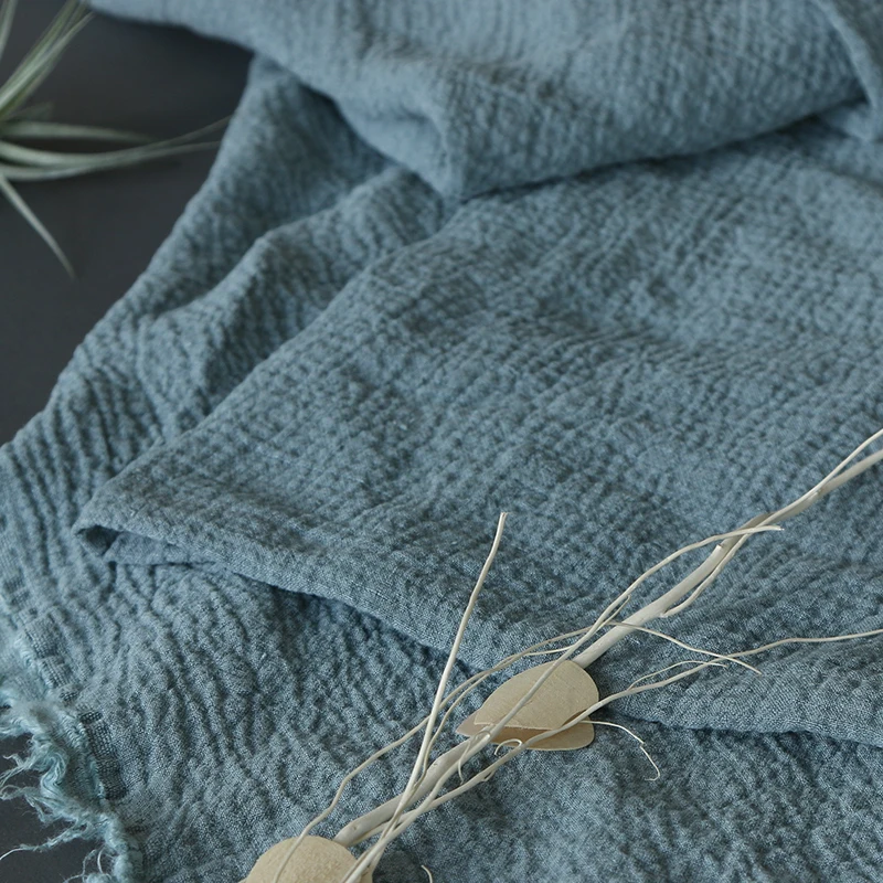 Фирменные высококачественные домашние повседневные пледы синего цвета из 100%