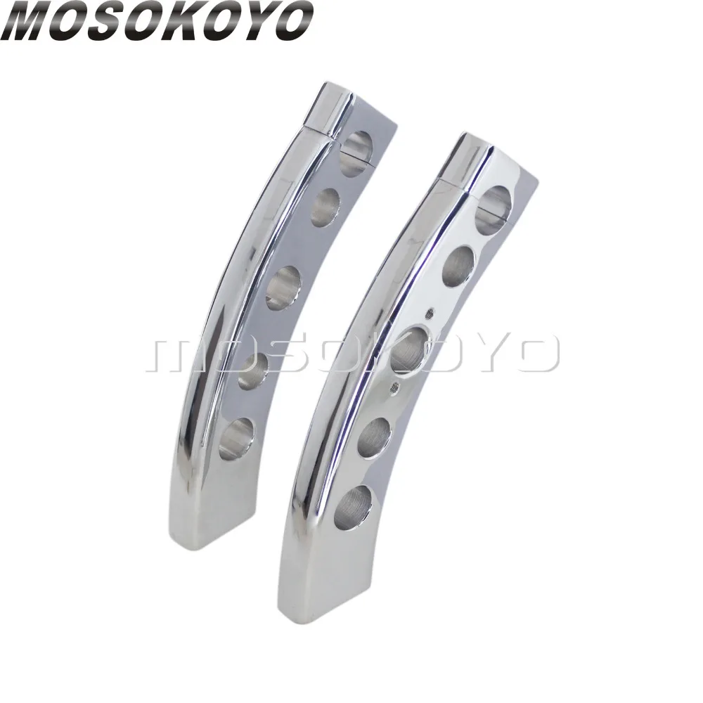 Хромированный руль для мотоцикла с 5 отверстиями 6," Rise Bar Mount для Suzuki Boulevard M109R 2006-2009 Черный
