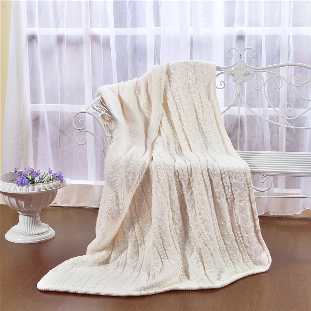 Вязаное одеяло CamoFleece Sherpa удобное теплое для кровати зимнее одеяло|blanket throw|c blanketc c