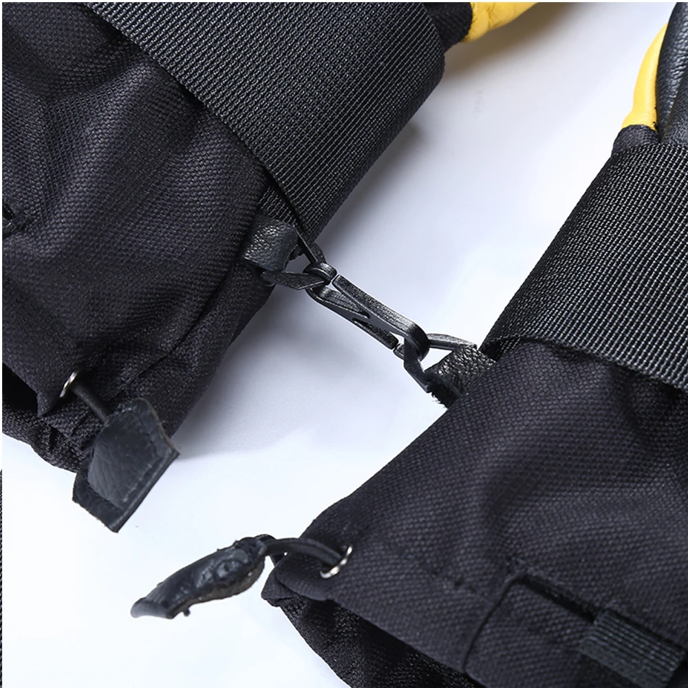 Лыжные перчатки теплые зимние водонепроницаемые и ветрозащитные с 3 м изоляцией