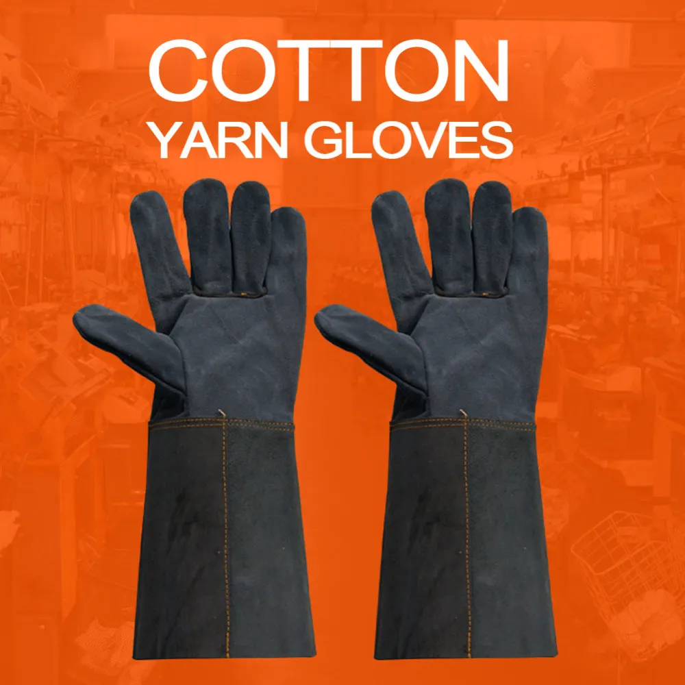 

2019 Hot Work Gloves Leather Long Welding Glove Barbecue Carrying Factory Gardening Protective Work Gloves Dropshiping