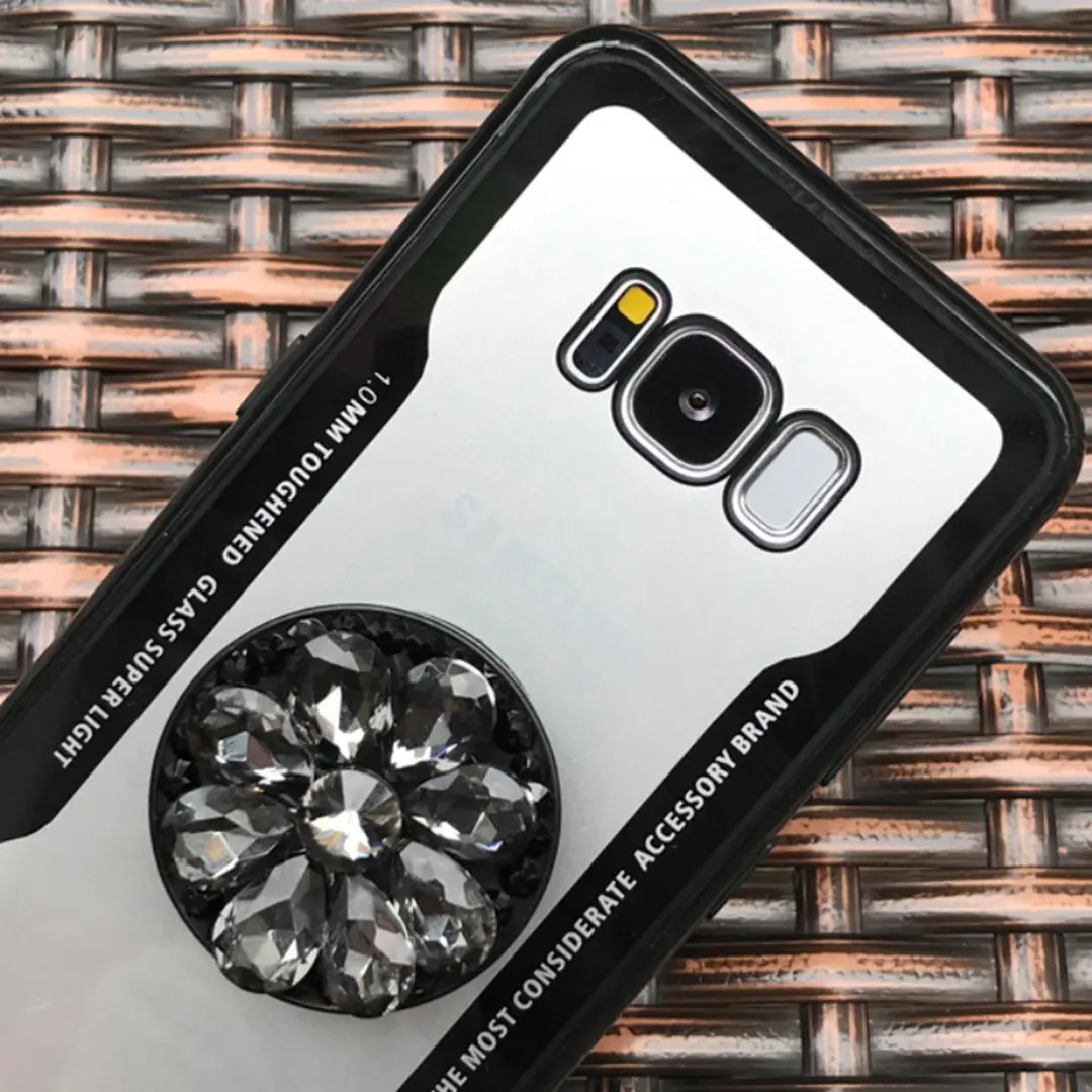 IMIDO Модный чехол для телефона с алмазной подушкой безопасности samsung Galaxy Note 8 S9 S8 Plus