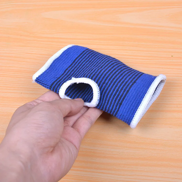 1 пара синие перчатки для поддержки запястья ладони эластичные рук спортивные