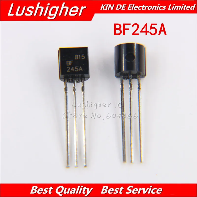 Новый оригинальный BF245A TO92 BF245 TO-92 10 шт. | Электронные компоненты и принадлежности