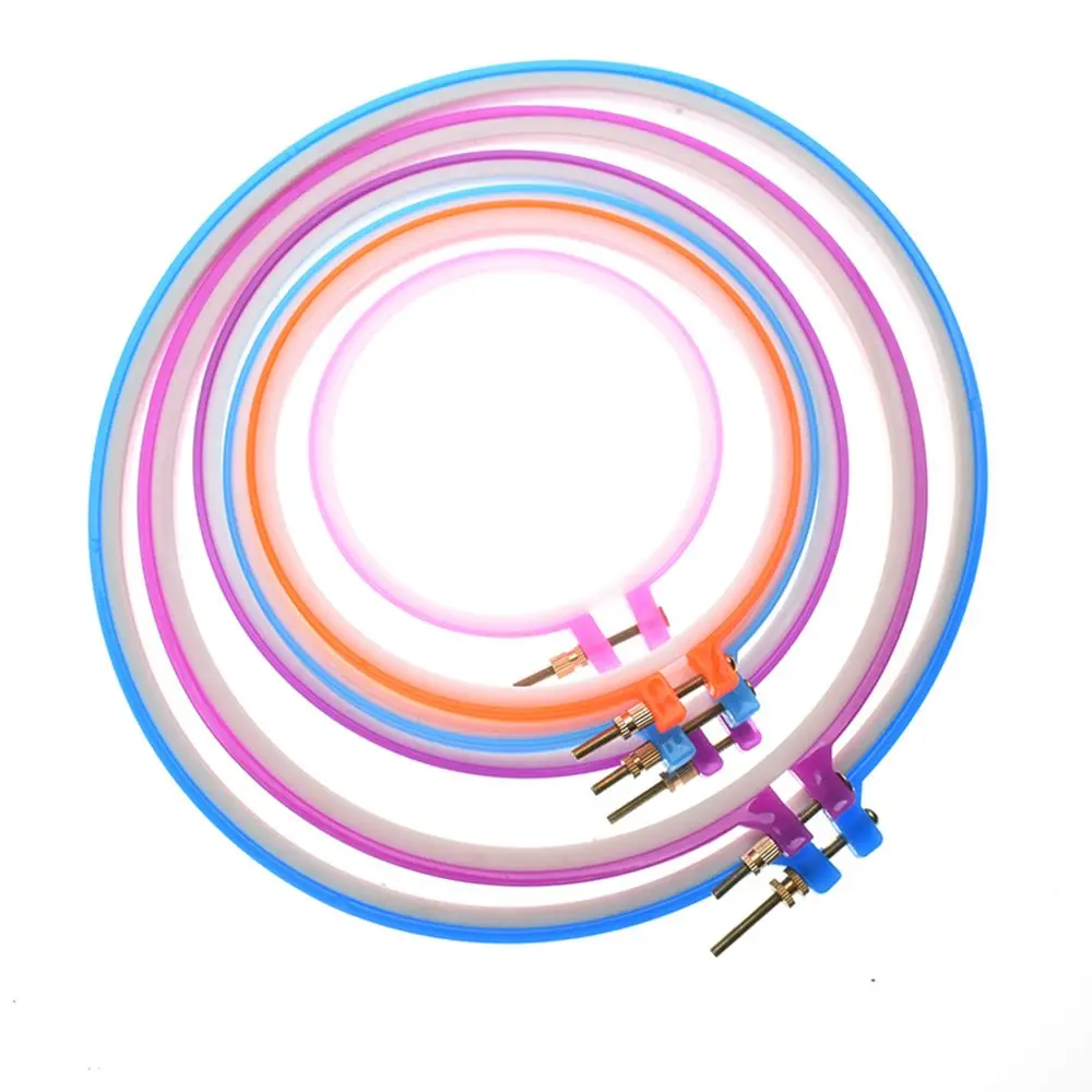 Горячая Распродажа 1 шт. крест регулируемый швейная инструмент Пластик Вышивка