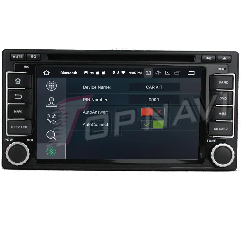 TOPNAVI Android 9 0 автомобильный медиа-центр DVD Авто плеер для Subaru Forester Impreza 2008 2009 2010 2011